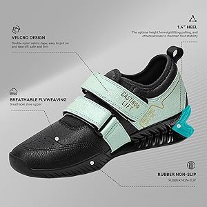 Amazon | CASTIRON LIFT ウエイトリフティングシューズ、パワー